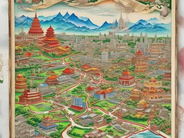 星城漫步，长沙旅游全景攻略，一图尽览星城美景