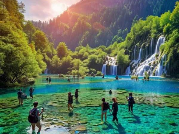 九寨沟秘境之旅，探秘人间仙境的旅游攻略