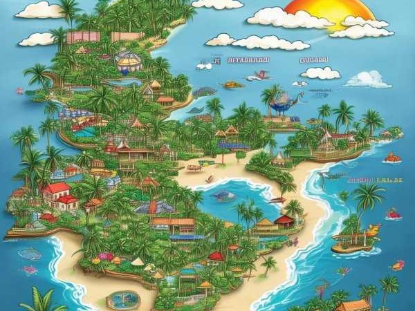 海南热带风情之旅攻略图