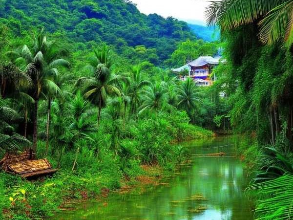 海南岛绿色秘境，万宁旅游攻略之旅