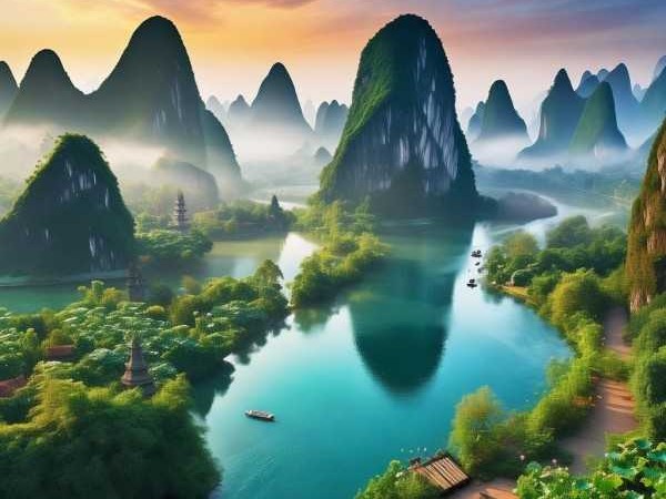 桂林山水甲天下之旅，深度探索绝美风光攻略