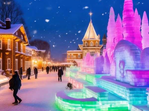 冰雪魅力哈尔滨，中俄风情冰雪王国之旅