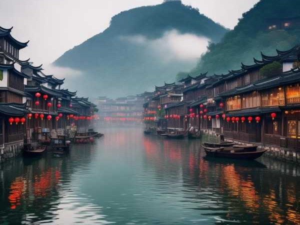 巴渝古镇风情探秘，重庆濯水古镇之旅