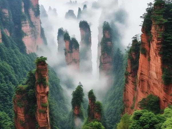 家界秘境探幽，人间仙境之旅攻略