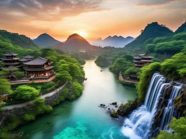 丽水秘境，山水画卷中的旅游攻略之旅