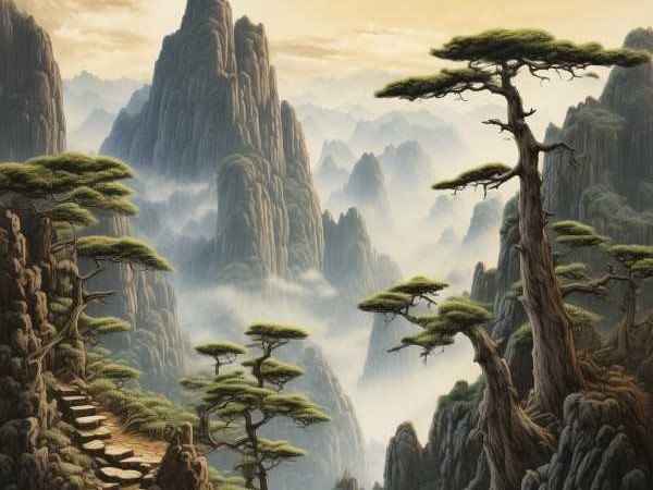 黄山奇境，山水画卷中的自然秘境